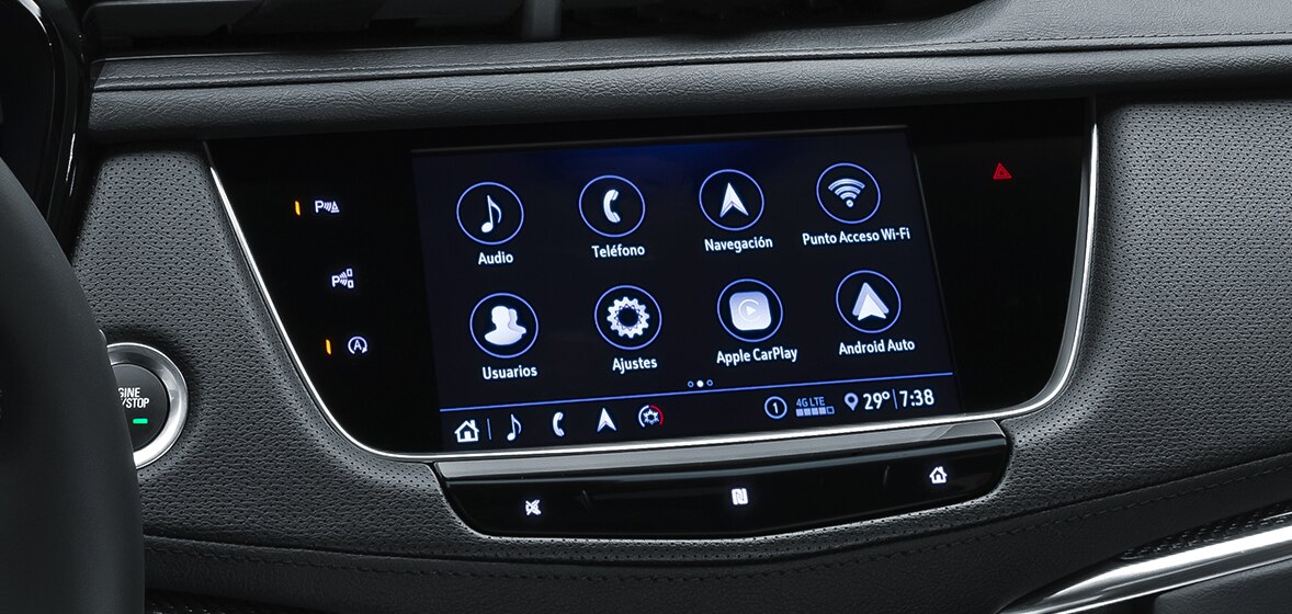 SUV de lujo Cadillac XT5 2024 con Wireless Phone Projection